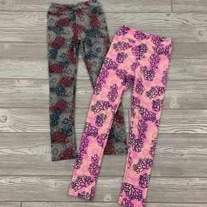 EUC LuLaRoe Kids L/XL Leggings